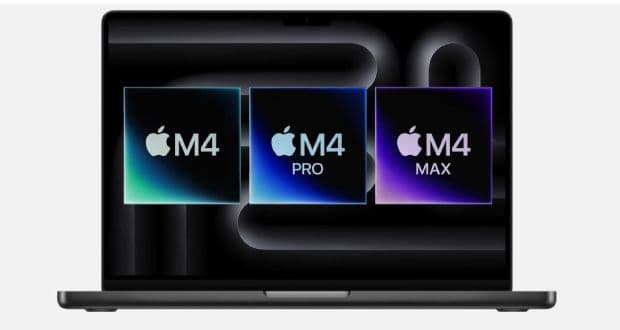 اپل از پردازنده های کامپیوتری M4 Pro و M4 Max با قدرت خیره‌کننده رونمایی کرد
