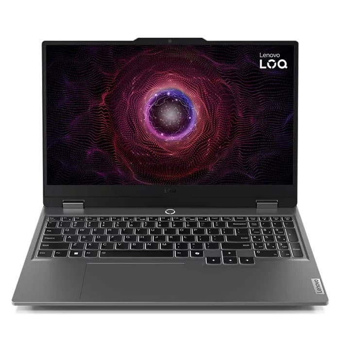 لپ تاپ 15.6 اینچی لنوو مدل LOQ 15ARP9-R7 7435HS-24GB DDR5 4800MHz-512GB SSD-RTX4060 8GB-FHD 144Hz-W