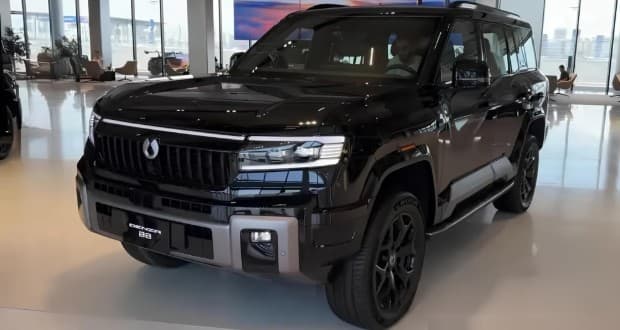 دنزا B8، غول هیبریدی BYD برای آفریقا و خاورمیانه معرفی شد