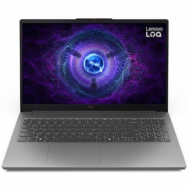 لپ تاپ 15.6 اینچی لنوو مدل LOQ 15IAX9E-i7 12650HX-16GB DDR5 4800MHz-512GB SSD-RTX4050 6GB-FHD 144Hz