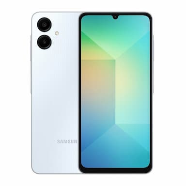 گوشی موبایل سامسونگ مدل Galaxy A06 5G دو سیم کارت 64 گیگابایت و رم 4 گیگابایت به همراه شارژر 25 وات سامسونگ