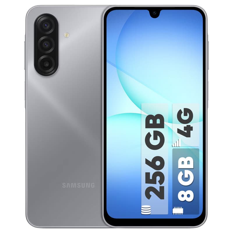 گوشی موبایل سامسونگ مدل Galaxy A17 4G دو سیم کارت ظرفیت 256 گیگابایت و رم 8 گیگابایت - به همراه شارژر 25 وات سامسونگ