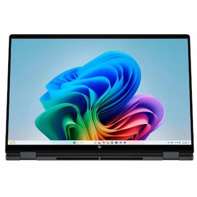 لپ تاپ 16 اینچی اچ‌ پی مدل OmniBook X Flip 16-as0023dx-Core Ultra 7 256V-16GB LPDDR5X 8533MHz-1TB SSD-Touch-Backlit-W به همراه قلم