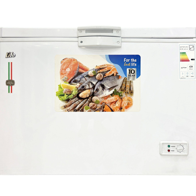 یخچال فریزر صندوقی 30 فوت لایف مدل Li-340