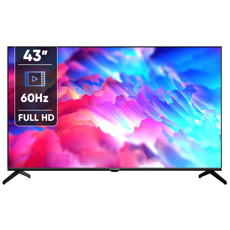 تلویزیون 43 اینچ ال ای دی هوشمند ایکس ویژن مدل 43XH600