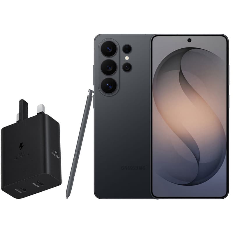 گوشی موبایل سامسونگ مدل Galaxy S26 Ultra دو سیمکارت ظرفیت 256 گیگابایت و رم 12 گیگابایت - ویتنام - به همراه شارژر 50 وات دو پورت سامسونگ